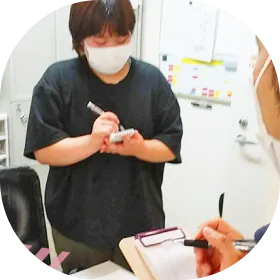 申し送りもシッカリと！